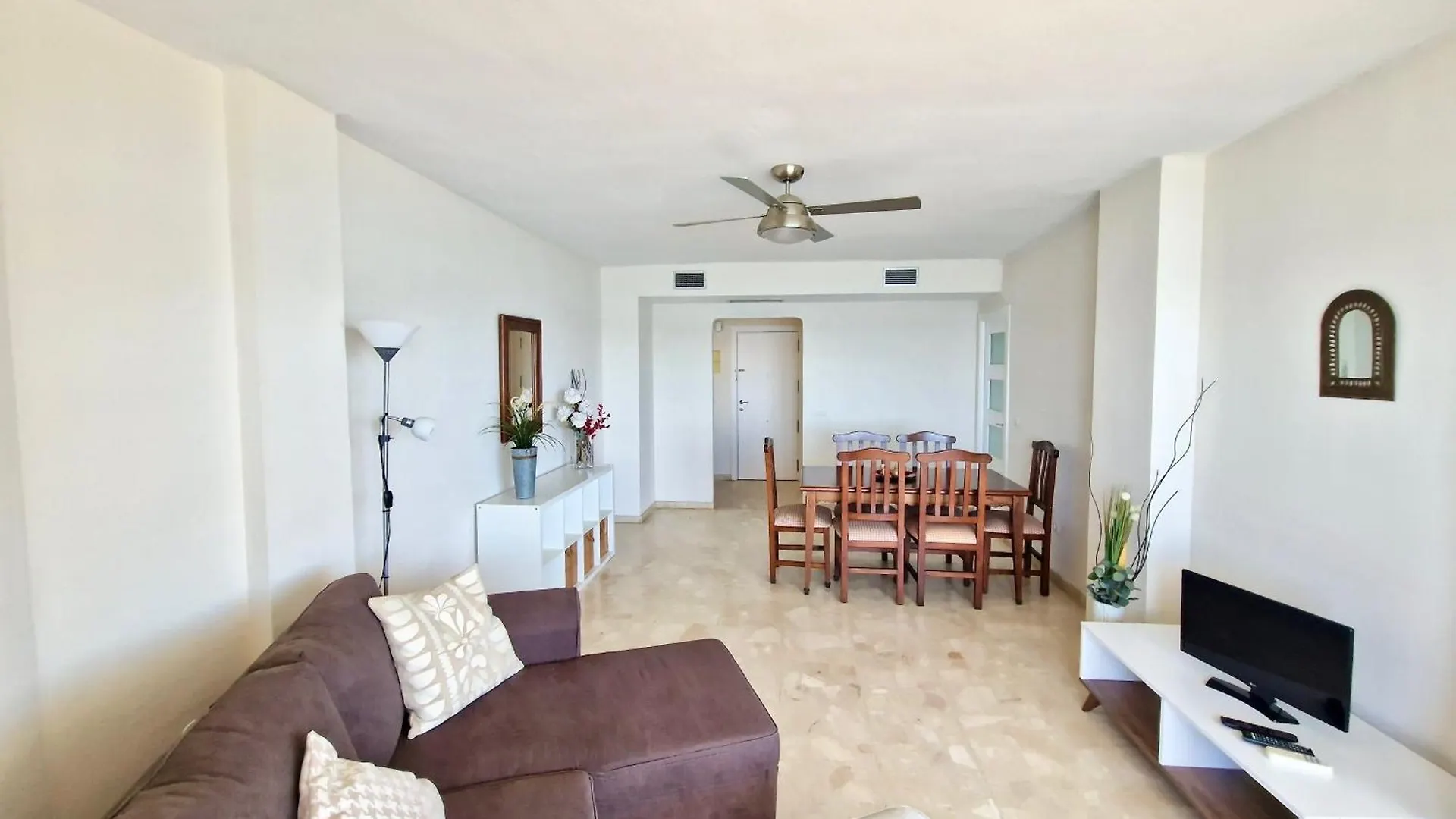 Daire Sr Malagueta Beach Front Wonderful Sea View Málaga