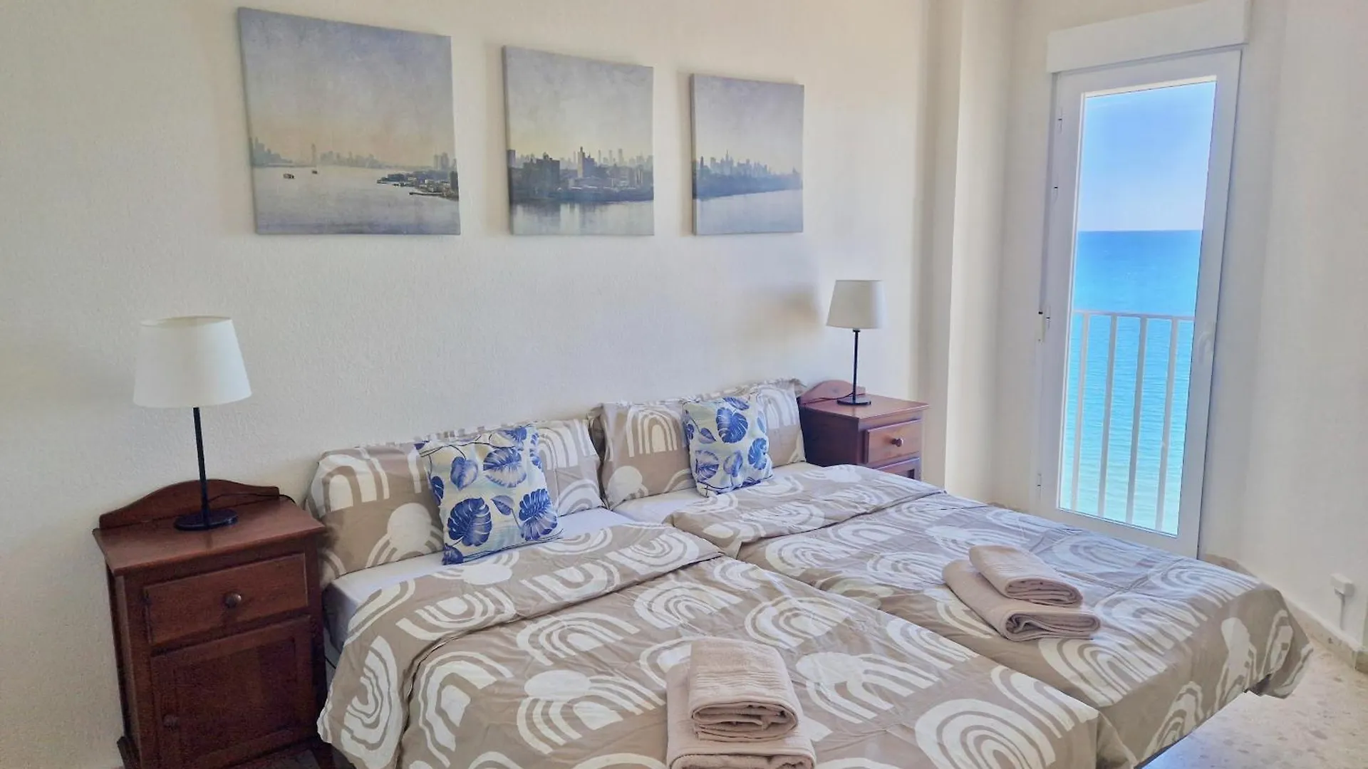 아파트 Sr Malagueta Beach Front Wonderful Sea View 말라가