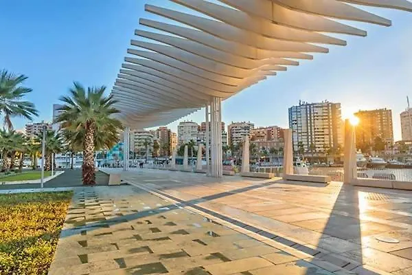 Sr Malagueta Beach Front Wonderful Sea View 말라가 0*,  스페인