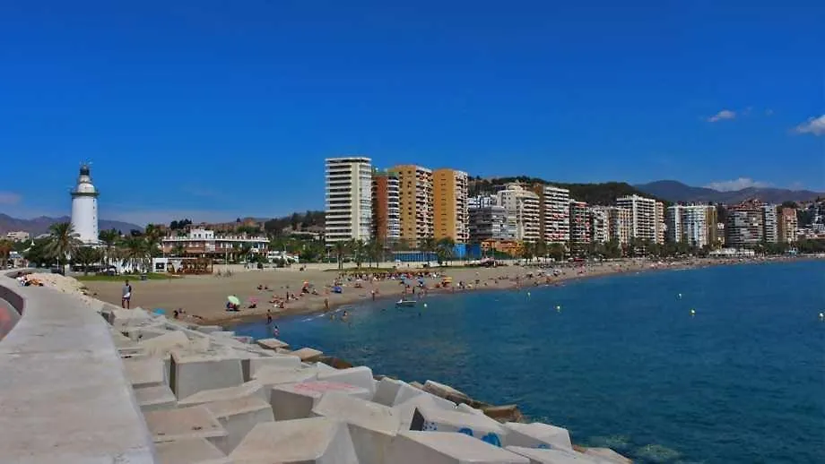 아파트 Sr Malagueta Beach Front Wonderful Sea View 말라가