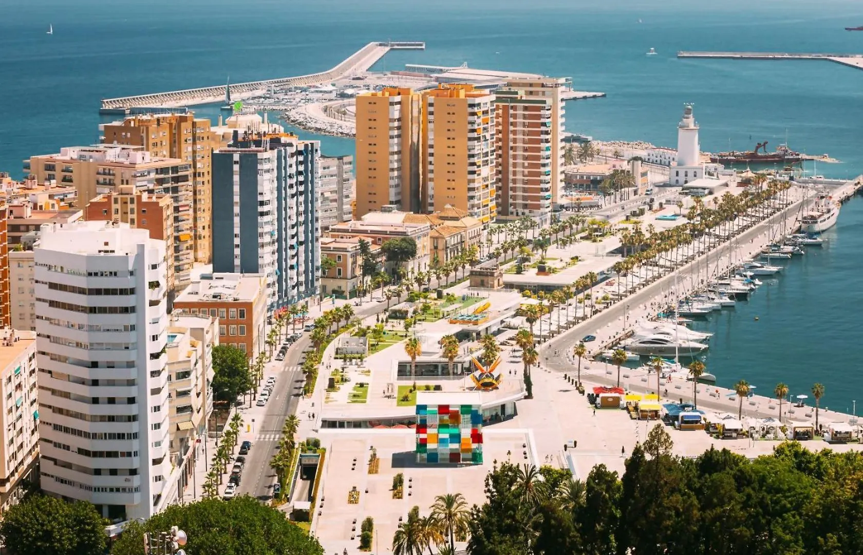 Sr Malagueta Beach Front Wonderful Sea View 말라가 스페인
